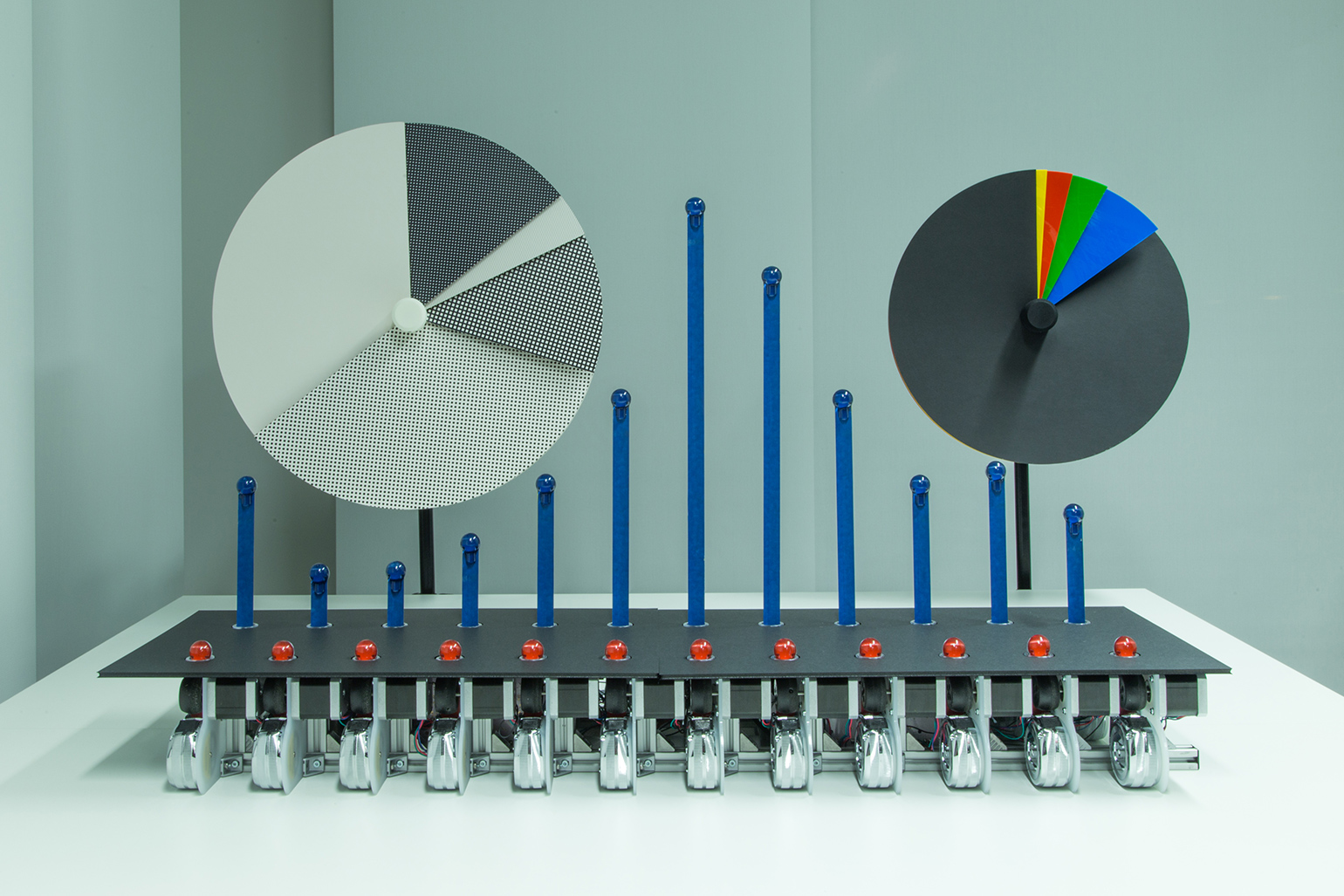Dynamic Physical Charts Display Community Data
