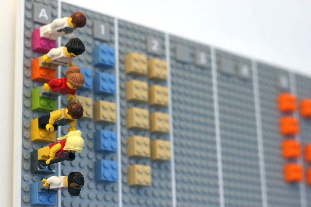 gullig falskhed Credential Bit Planner - LEGO calendar